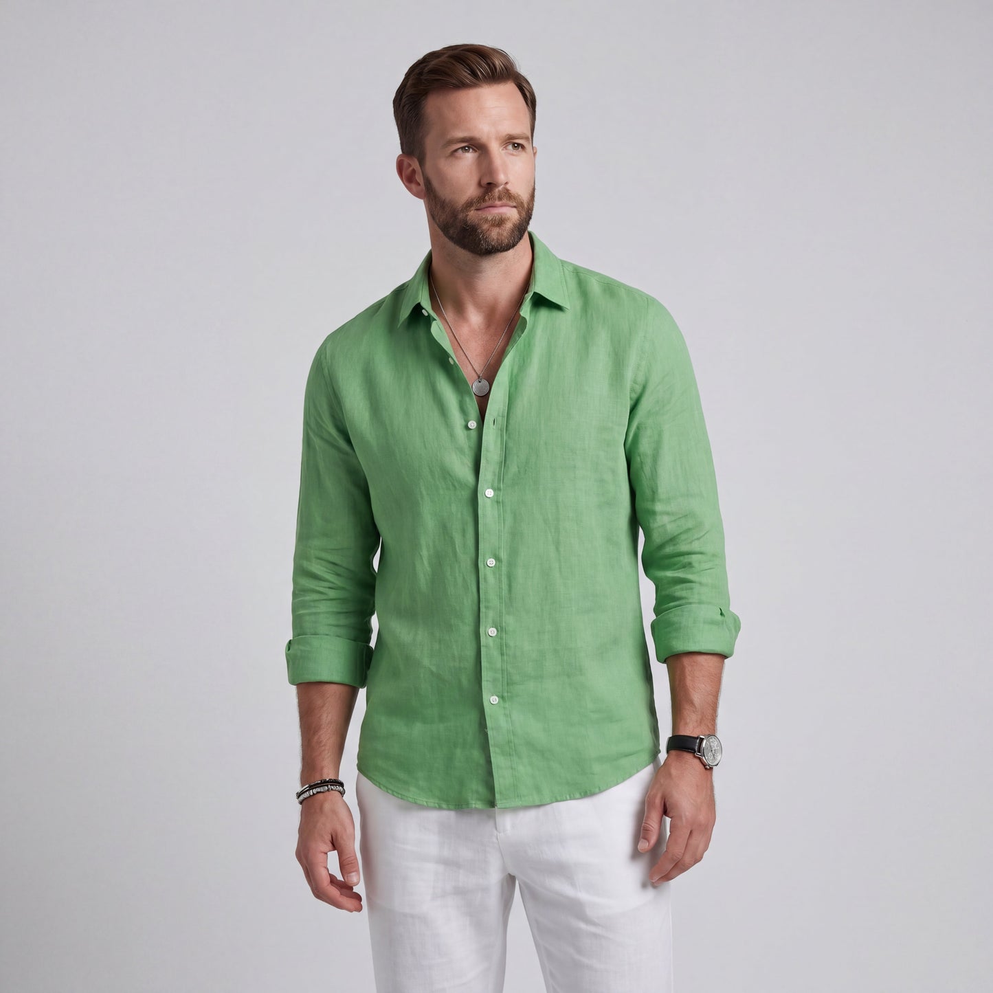 BARI | CAMISA VERANIEGA DE CORTE HOLGADO