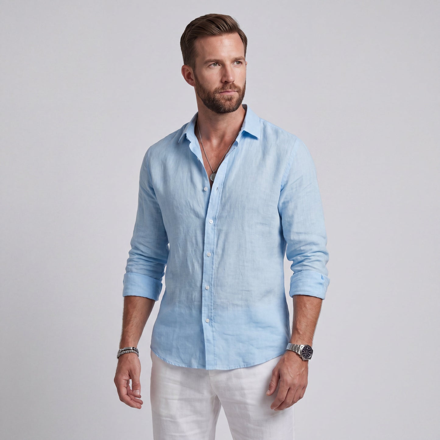 BARI | CAMISA VERANIEGA DE CORTE HOLGADO