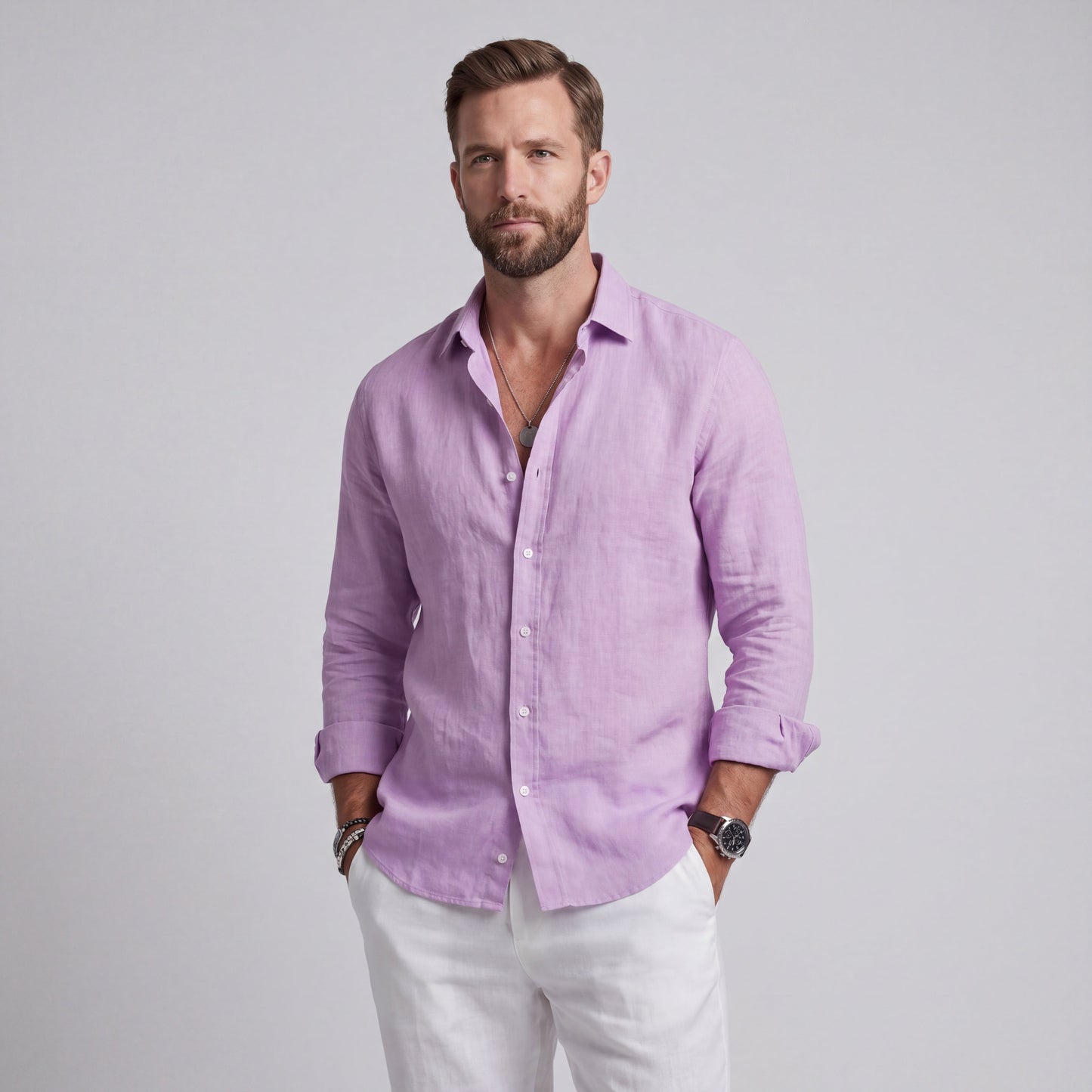 BARI | CAMISA VERANIEGA DE CORTE HOLGADO