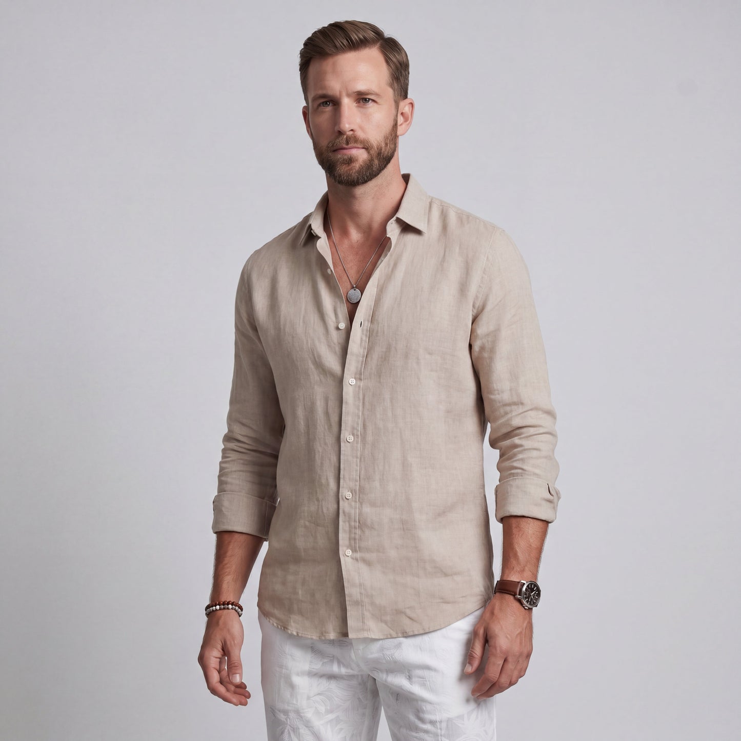 BARI | CAMISA VERANIEGA DE CORTE HOLGADO
