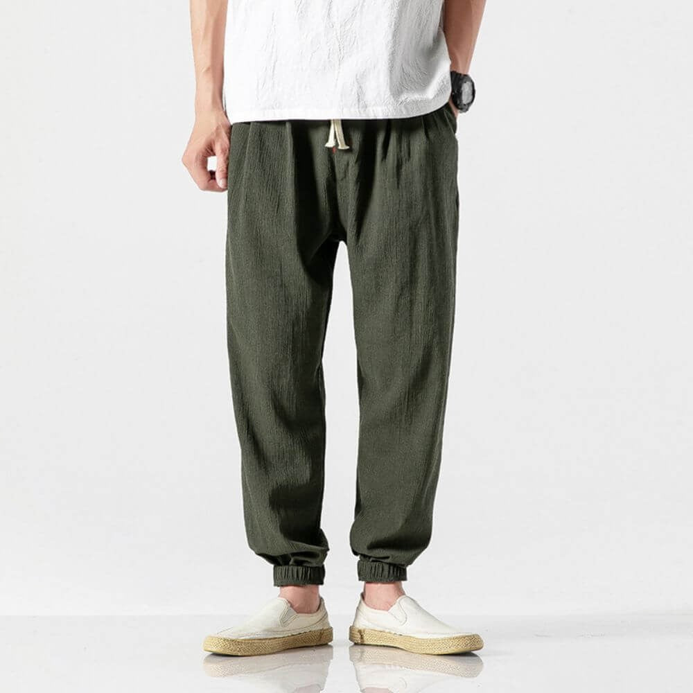 Kioto-Pantalon confort japones