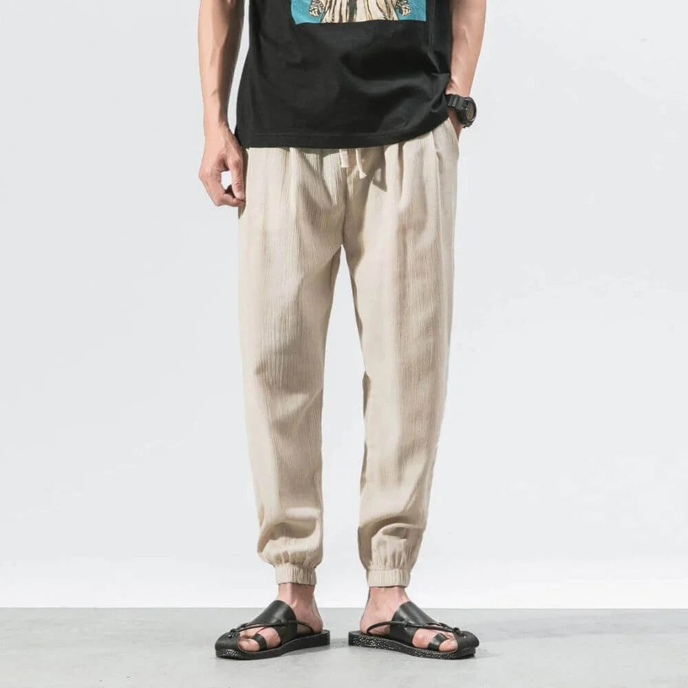 Kioto-Pantalon confort japones